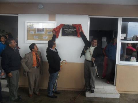 Inauguran Carlos Luna Vázquez y Edilberto Algredo Jaramillo dos techumbres en Amaxac imagen 6