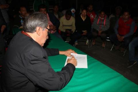 Tras acuerdo con Segob, pobladores liberan el Arco Norte