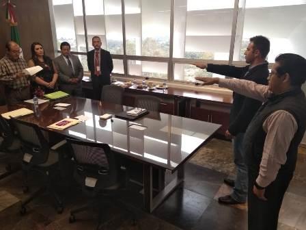 Rinde protesta nuevo Jefe de la Unidad de Transparencia del TSJ