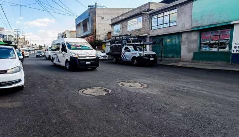 Reencarpetan la calle Tlahuicole en Chiautempan imagen 4