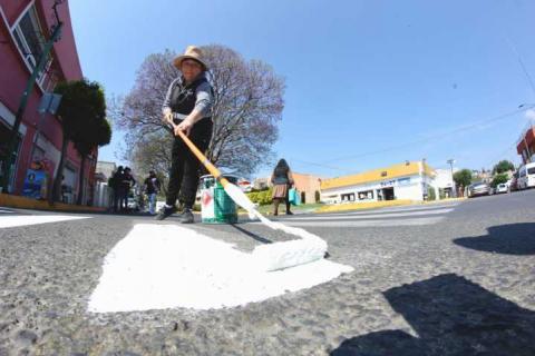 Ayuntamiento de tlaxcala lleva a cabo acciones para alistar el sendero seguro imagen 3